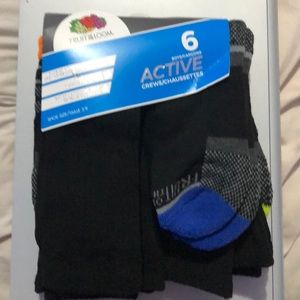 boys-fruit of loom socks